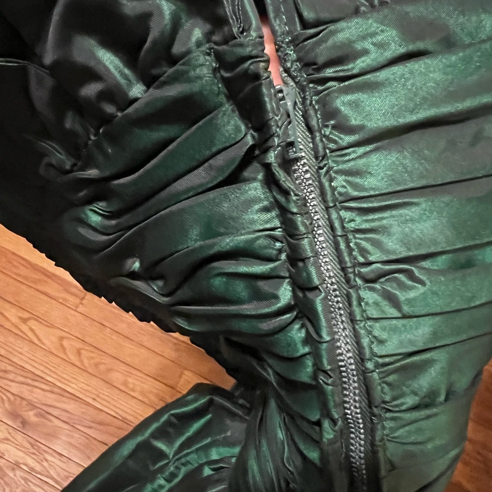 Vintage Green Victor Costa cocktail gown - Picture 5 of 5